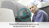 BBC interview - Mr Christopher Ogden - Radical robotic prostatectomy